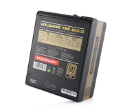 MODECOM VOLCANO 750 GOLD 120mm FAN ZASILACZ KOMPUTEROWY 80+ GOLD ZAS-MC90-SM-750-ATX-VOLCANO-GOLD - 325340 - zdjęcie 4